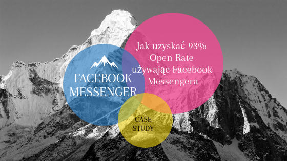 Jak uzyskać 93% Open Rate używając Facebook Messengera